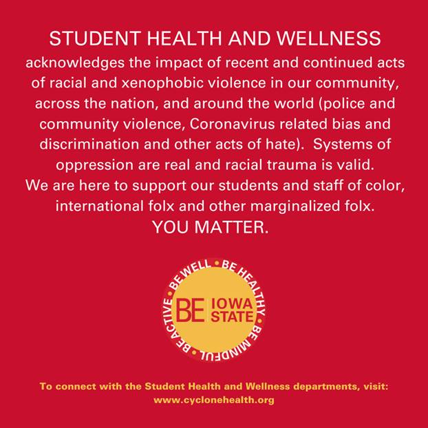 student health and wellness graphic